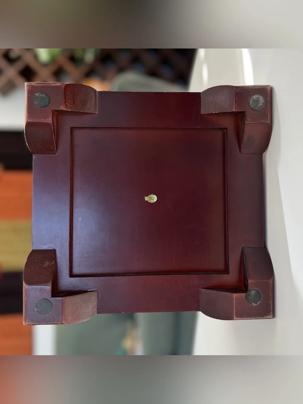 Cherry Wooden Jewelry Box Kathryn White